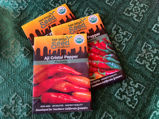Peppers come last