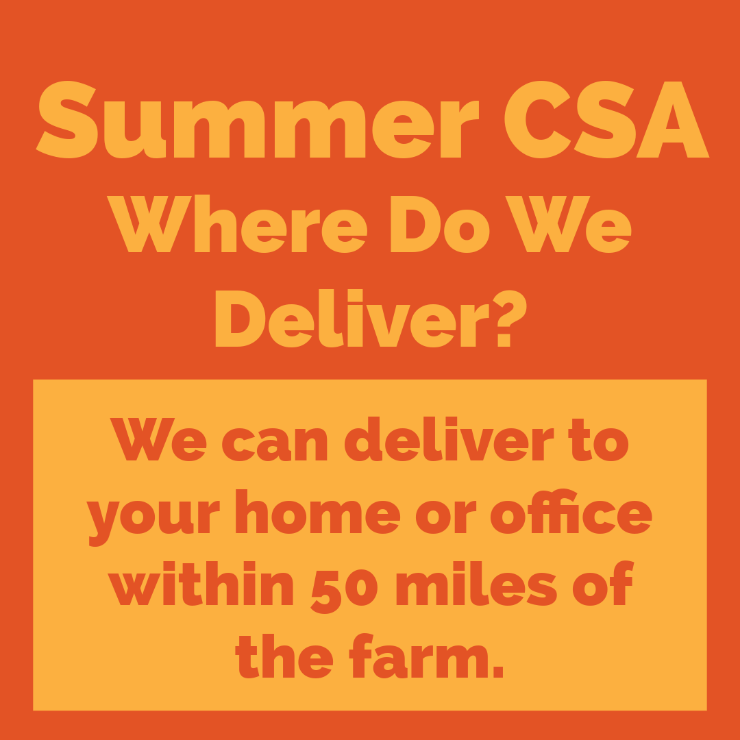 Summer CSA Deposit