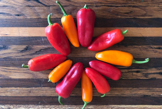 Sweet Lunchbox Peppers